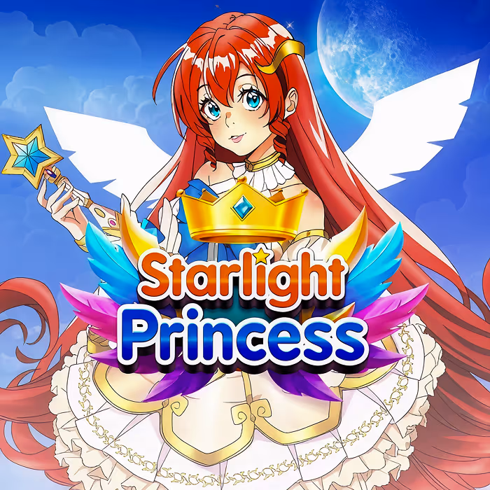 Starlight Princess slot featuring magical anime princess with multiplier mechanics